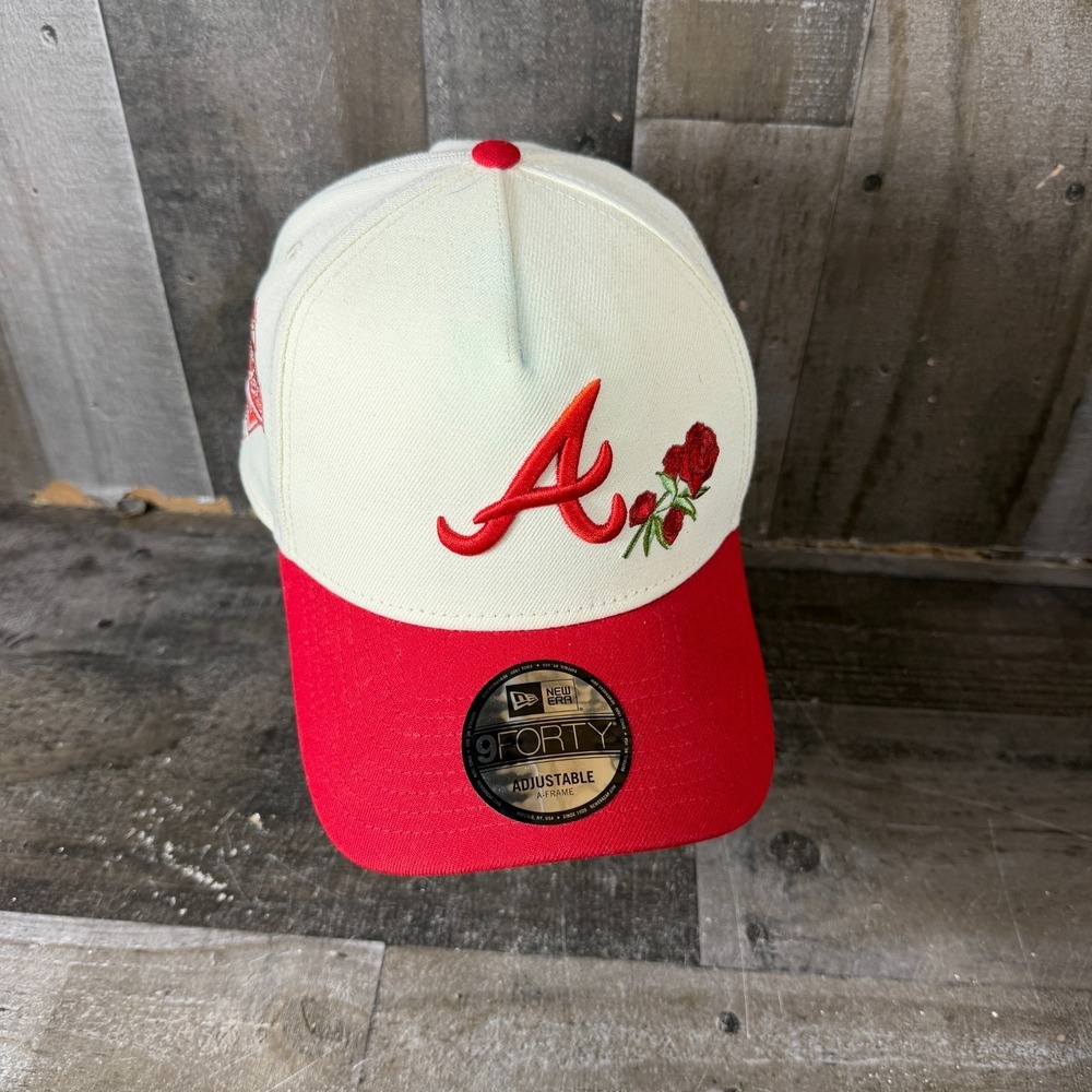 New Era 9FORTY A-Frame Atlanta Braves Rose All-Star Game Snapback Hat